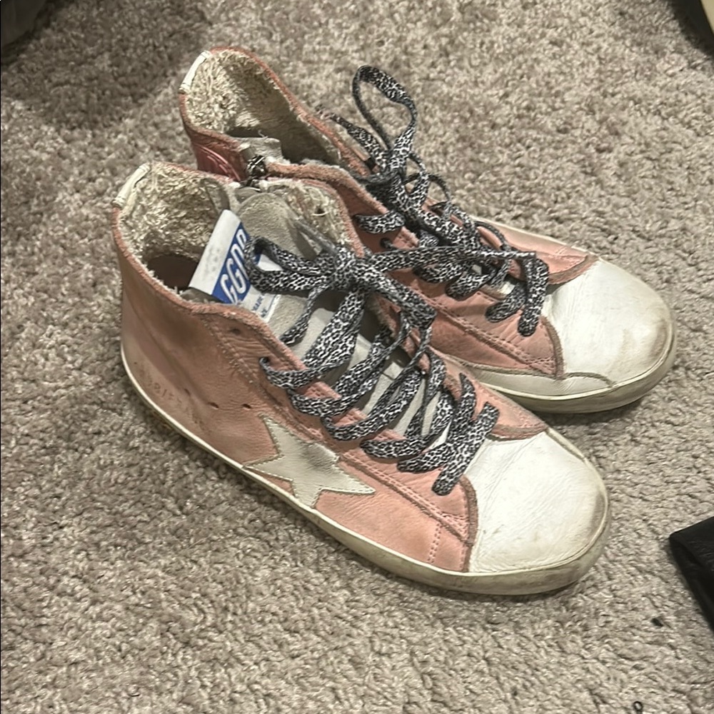 Golden Goose Pink Kids Sneakers